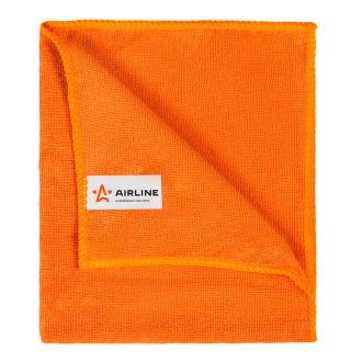 Салфетка из микрофибры оранжевая (35*40 см) AB-A-02 AIRLINE