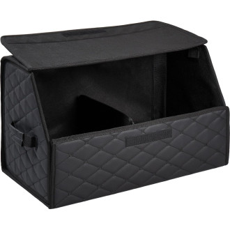 Органайзер-саквояж в багажник (55*30*35 см), стёганный ромб, цвет черный ADSO003 AIRLINE