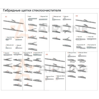 Щетка стеклоочистителя 430 мм (17