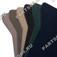 Textile floor mats, rear, twist/beige