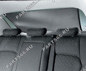Manual version, Fixed sunblinds for rear windows