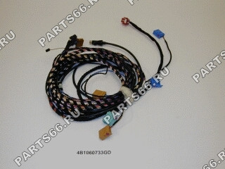 Cable set, Door front+rear, passive + boot active