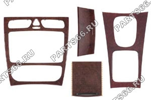 Retractable cover for glove compartment, Trim, fine wood trim