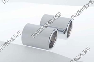 Exhaust tailpipe for petrol engine E20 (C180), Exhaust tailpipes