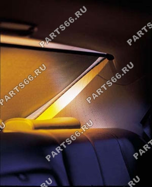 Installation kit for sun blind, manual version, Sunblinds for rear window