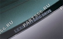 Наклейка на окно Hybrid Drive
