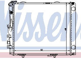 W124 РАДИАТОР ОХЛАЖДЕН (NISSENS) (NRF) (см.каталог)