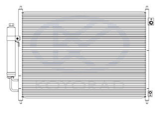 X-TRAIL КОНДЕНСАТОР КОНДИЦ (KOYO)