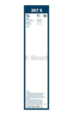 Комплект стеклоочистителей Bosch Twin Spoiler 367S