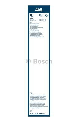 Комплект стеклоочистителей Bosch Twin 405