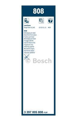 Комплект стеклоочистителей Bosch Twin 808