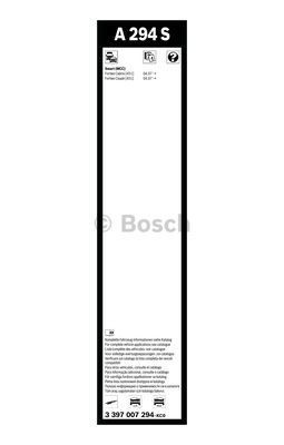 Комплект стеклоочистителей Bosch Aerotwin A 294 S
