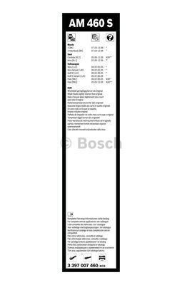 Комплект стеклоочистителей Bosch Aerotwin Multi-Clip AM 460 S