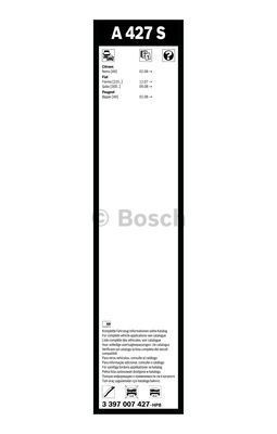 Комплект стеклоочистителей Bosch Aerotwin RLE A 427 S