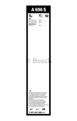 Комплект стеклоочистителей Bosch Aerotwin A 696 S