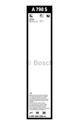 Комплект стеклоочистителей Bosch Aerotwin A 798 S