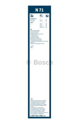 Щетка стеклоочистителя Bosch Twin N71