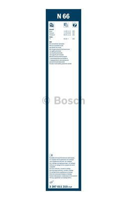Щетка стеклоочистителя Bosch Twin N66