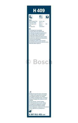 Щетка стеклоочистителя Bosch Rear H 409