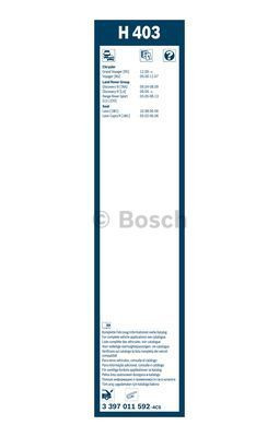 Щетка стеклоочистителя Bosch Rear H 403