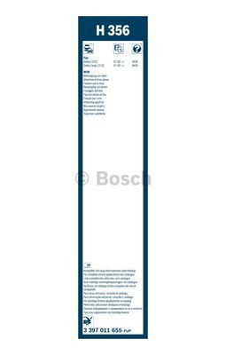 Щетка стеклоочистителя Bosch Rear H 356