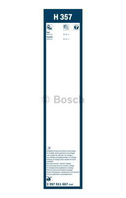 Щетка стеклоочистителя Bosch Rear H 357