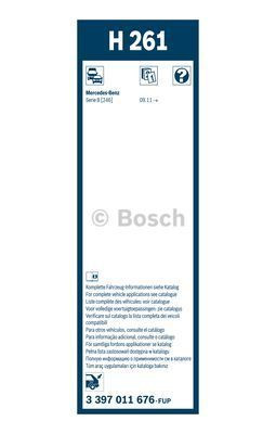 Щетка стеклоочистителя Bosch Rear H 261