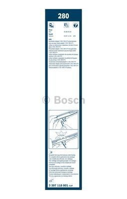 Комплект стеклоочистителей Bosch Twin 280