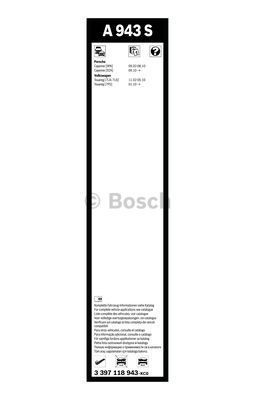 Комплект стеклоочистителей Bosch Aerotwin RLE A 943 S
