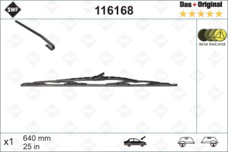 Щетка стеклоочистителя SWF Standard x1 168