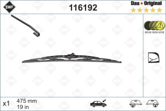 Щетка стеклоочистителя SWF Standard x1 192