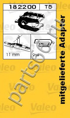 Щетка стеклоочистителя SWF Standard Spoiler x1 608