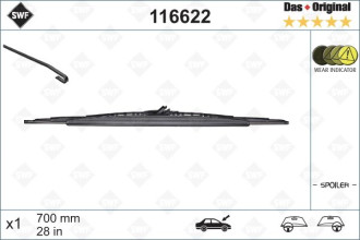 Щетка стеклоочистителя SWF Standard Spoiler x1 622