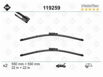 Комплект стеклоочистителей SWF VisioFlex OE 259