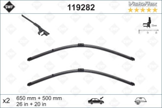 Комплект стеклоочистителей SWF VisioFlex OE 282