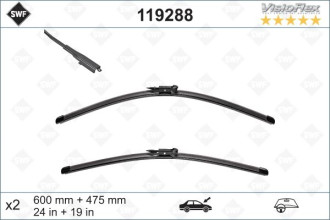 Комплект стеклоочистителей SWF VisioFlex OE 288