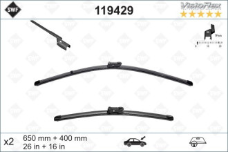 Комплект стеклоочистителей SWF VisioFlex OE 429
