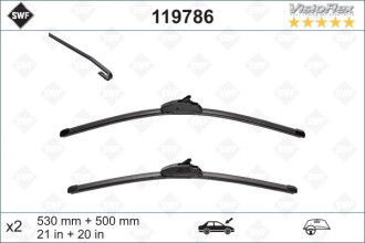 Комплект стеклоочистителей SWF VisioFlex Alternative 786