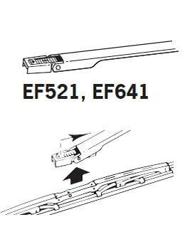 Щетка стеклоочистителя Trico ExactFit EF641
