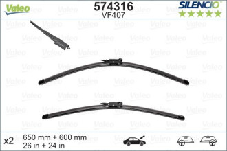 Комплект стеклоочистителей Valeo Silencio X-TRM OE VM407