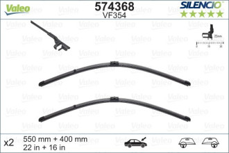 Комплект стеклоочистителей Valeo Silencio X-TRM OE VM354