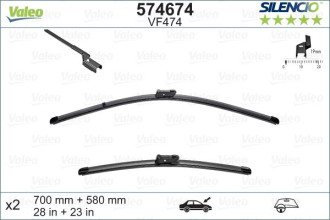 Комплект стеклоочистителей Silencio X-TRM OE VM474