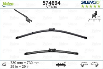 Щетка стеклоочистителя Valeo Silencio X-TRM OE VM494