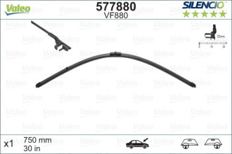Щетка стеклоочистителя Valeo Silencio X-TRM OE VM880