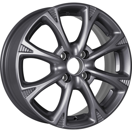 КиК  Блюз-оригинал (КС606)  6,0\R15 4*100 ET48  d54,1  Дарк платинум  [r72497]