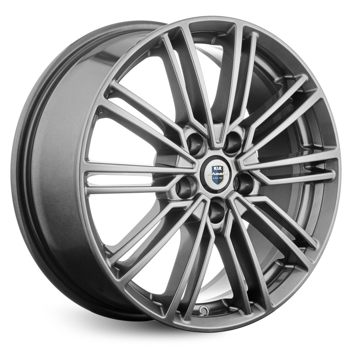 КиК  Эрфурт (КС898)  7,0\R17 5*114,3 ET40  d66,1  Дарк платинум  [r75598]