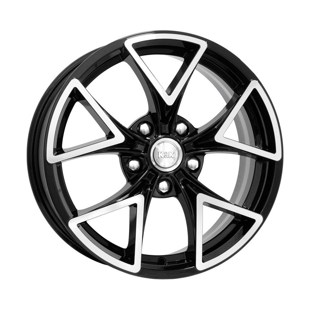 КиК  Сочи-оригинал (КС438)  6,5\R16 5*100 ET48  d56,1  Алмаз черный  [r3898]