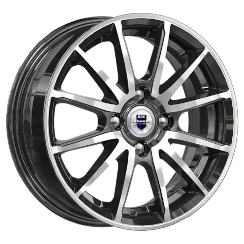 КиК  Квант (КС960)  5,5\R14 4*100 ET38  d67,1  Алмаз черный  [76883]