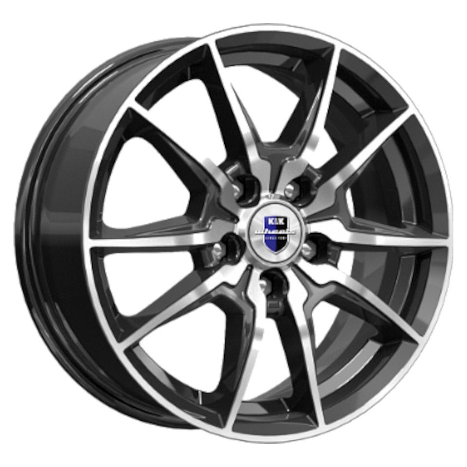 КиК  Адамар (КС886)  6,5\R16 5*100 ET40  d67,1  алмаз чёрный  [76985]