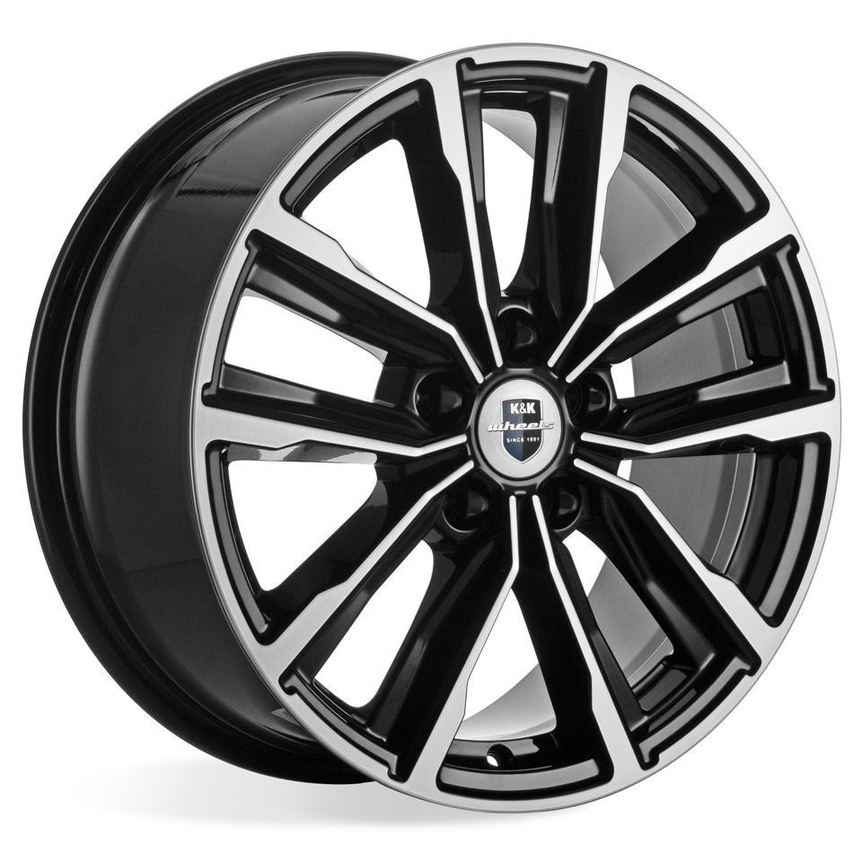 КиК  Лацио  7,5\R17 5*112 ET45  d57,1  алмаз чёрный  [77375]  <С>